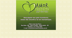 Desktop Screenshot of amorperfeitokids.com.br